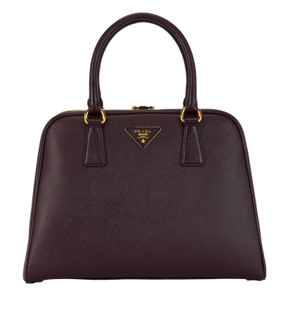 Pyramid, £850, Handbags, Burgundy, Leather, Front view